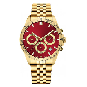 <span class=keywords><strong>Reloj</strong></span> <span class=keywords><strong>de</strong></span> Pulsera Personalizado Popular <span class=keywords><strong>de</strong></span> Acero Inoxidable 316L, Resistente al Agua, Multifuncional, con Movimiento <span class=keywords><strong>de</strong></span> Cuarzo y Cristal <span class=keywords><strong>de</strong></span> Zafiro para <span class=keywords><strong>Hombre</strong></span> - Product Image 4