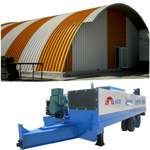 SX-ABM-1000-630 Hydraulic No Beam Steel <strong>Sheet</strong> Shed/shack <strong>Roof</strong> Cold Roll Making <strong>Machine</strong> <strong>Arch</strong> <strong>Roof</strong> Forming <strong>Machine</strong> - Product Image 2