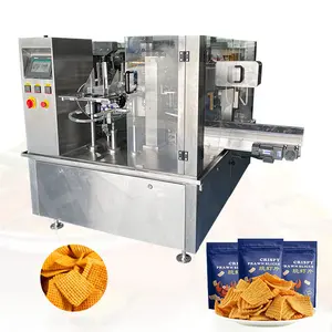 HNOC Premade Sachet Mini Doypack Rotary Giving Bag Pack Pre Made Pouch Fill and Seal Machine for Nut