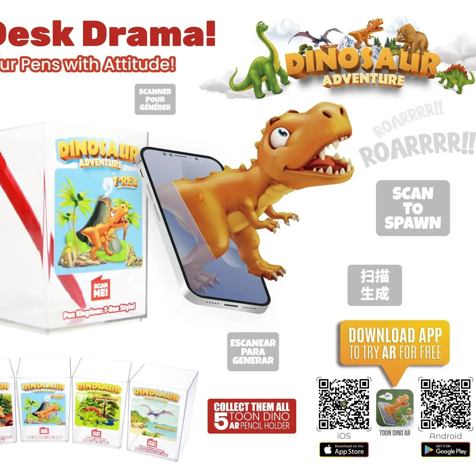 Leren Eerste Woord Custom Verhaal Kids Ar Puzzel Boek Harde Kaft Baby Kind Board Boek Afdrukken Ar Dinosaurus Puzzel Speelgoed