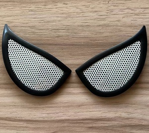 Couvre-chef <span class=keywords><strong>de</strong></span> combinaison Spider Man, lunettes eyevenom, accessoires cosplayer Deadpool, <span class=keywords><strong>lentilles</strong></span> colorées 3D - Product Image 1