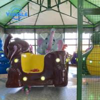 Parc d'attractions extrême manèges voiture à balles pulvérisées/acheter Happy Car Spinning Ball Train