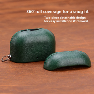 Étui pour écouteurs en cuir antichoc au <span class=keywords><strong>prix</strong></span> direct d'usine pour <span class=keywords><strong>Apple</strong></span> AirPods 1/<span class=keywords><strong>2</strong></span> 1 <span class=keywords><strong>2</strong></span> 3 4 AirPods Pro2 - Product Image 6