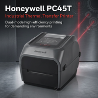 Impresora de Etiquetas de Códigos de Barras de Transferencia Térmica Directa de Escritorio HONEYWELL Original PC45T de 5 Pulgadas, 127 mm, 203 dpi, 300 dpi