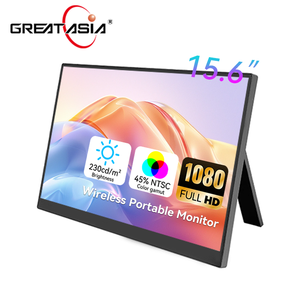 Monitor Portátil de 15.6 Pulgadas, Pantalla Secundaria para Laptop, Viajes y Negocios, Conexión Plug and Play, Pantalla IPS con Batería - Product Image 1