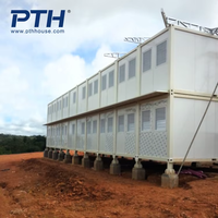 Maison mobile PTH de qualité exceptionnelle, assemblage rapide, maison préfabriquée de luxe en kit