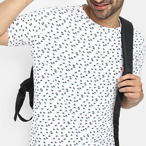 Camiseta de algodón 100% para hombre 280GSM Heavyweight Boxy Fit suelta y cómoda logotipo personalizado impreso tela de punto suministro de fábrica - Product Image 2
