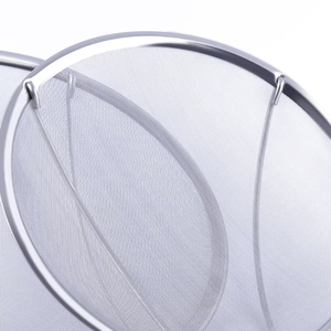 Tốt nhất tốt lưới thép không gỉ lọc dầu chiên Skimmer với Ergonomic xử lý cho nhà bếp - Product Image 3