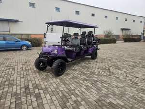 Voiturette de golf électrique 4 places à bas prix, personnalisée, 72 volts, hautement configurée, homologuée pour la route, pour le golf - Product Image 6