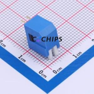 DP-02-B-T DIP Switch Through hole Component (THT) Switch Piano Key Single Pole Single Throw 2 2.54mm - Product Image 2