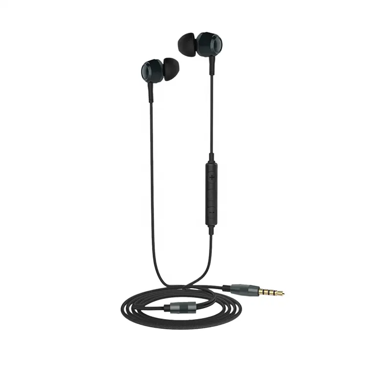 Cell phone accessories electronics best quality 3.5mm HiFi wired earphones