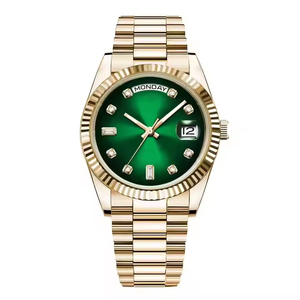25mm Luxury Unisex Stainless Steel Sapphire Crystal Diver Hip Hop Customized LOGO Analog Automatic Mechanical <b>Smart</b> Watch 20BAR - Product Image 2