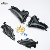 KOLMIO-LAM Compatible avec TMAX530 TMAX 530 Feux de signalisation LED Feux arrière de frein Feux arrière YAMAHA XP530 T-MAX 530 DX SX 2017-2019