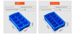 กล่องชิ้นส่วนพลาสติก, กล่องกริด, กล่องเก็บอุปกรณ์ฮาร์ดแวร์, กล่องจำแนกสกรู - Product Image 2