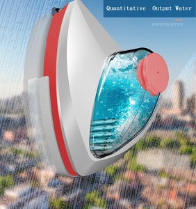 Magnetic Window Cleaner Automatic Water Discharge Double-side Window Cleaning Brush Glass Wiper Window Cleaning Tools W23-133