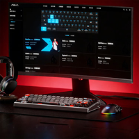 Aula HERO68 Air Tri-mode Wireless Magnetic Axis Keyboard with Wired Dual 8K Gaming RT Custom Mechanical Hot-swappable RGB