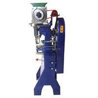 Machine de pose d'œillets et de rivets entièrement automatique pour chaussures, sacs, cuir et vêtements