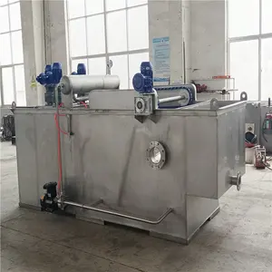 DAF Dissolved Air Flotation Traitement 2-100m3/hour korft DAF clarifier industrial textile water treatment recycle ozone