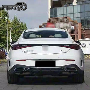 Pour <span class=keywords><strong>Mercedes</strong></span> Benz CLE W236 2024+ : Diffuseur arrière CLE63 AMG avec embouts d'échappement, sans dé<span class=keywords><strong>coupe</strong></span> pour pare-chocs arrière - Product Image 4