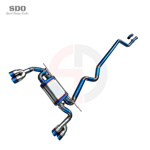 Điều chỉnh ống xả catback cho BMW m240i F22 3.0t hiệu suất 2017 2024 titan giảm cân hệ thống ống xả - Product Image 2