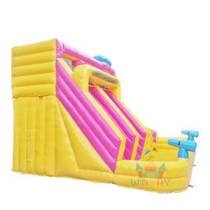 <span class=keywords><strong>Casa</strong></span> Inflable Comercial de PVC <span class=keywords><strong>con</strong></span> Toboganes Dobles, Castillo Inflable <span class=keywords><strong>con</strong></span> <span class=keywords><strong>Piscina</strong></span> y Trampolín Combinado para <span class=keywords><strong>Alquiler</strong></span> - Product Image 5