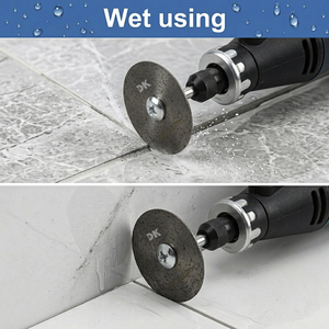 DK Drills-king Nuovo Design Disco Diamantato Super Sottile per Taglio a Umido, Lama per Sega 50 mm per Taglio di Precisione della <span class=keywords><strong>Ceramica</strong></span> - Product Image 4