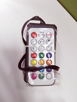 Contrôleur de ventilateur de refroidissement RGB 4 broches Bajeal noir à changement de couleur avec dissipateur thermique en plastique et volume d'air pour boîtier d'ordinateur