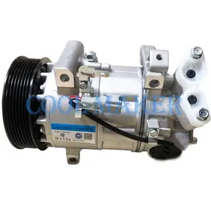 Compressor ac automático 6sel14c, para renault megane 8200956574 8200719928 4471500010 dcp23031 447150-0013