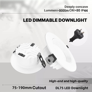 Faretto da Incasso 40W IP44 Impermeabile in Alluminio Nuovo AC180-265V Montaggio a Soffitto Dimmerabile LED Spot Down Light PC 3CCT SAA CE - Product Image 1