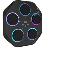 Machine de boxe musicale murale intelligente pour entraîneur avec cible électronique et gants pour salles de sport à domicile