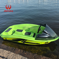 Vente flash : Jet ski électrique pour adultes, mini bateau à 2 places, haute vitesse 50 km/h, matériau ABS