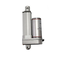 Actionneur linéaire électrique en aluminium à faible bruit 24V 12V 1000N, étanche, actionneur linéaire DC pour équipement d'automatisation industrielle