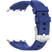 Einfarbiges Silikonarmband mit transparentem Gehäuse, integriertes Uhrenarmband für SWatch Collaboration AP Royal Pop Pocket Watch