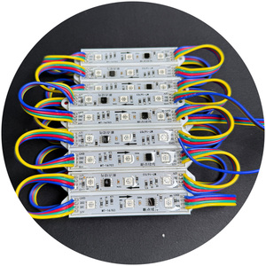 Keo nhỏ giọt không thấm nước mô-đun 0.72W quảng cáo ánh sáng dấu hiệu mô-đun 3 <span class=keywords><strong>SMD</strong></span> <span class=keywords><strong>5050</strong></span> 12V RGB LED mô-đun - Product Image 1