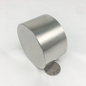 Custom Permanent Round Magnetic Material NdFeB N52 Neodymium <strong>Magnet</strong> Big Super Strong Cylinder <strong>Magnet</strong> - Product Image 3