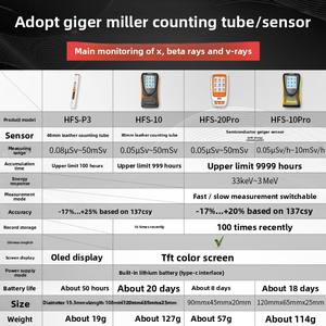 Handheld Pocket Nuclear Radiation Detector Marmor Persönliche Dosis Alarm zähler Tragbare X/Y-Ray-<span class=keywords><strong>Test</strong></span> geräte - Product Image 4