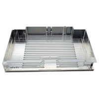 Petite boîte d'amplificateur en aluminium pour projets électroniques, profilé d'extrusion en aluminium, couvercle