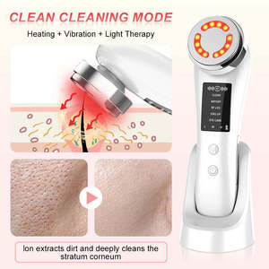 Dispositif <span class=keywords><strong>facial</strong></span> innovant à ions négatifs: un nouveau type d'instrument de beauté et de rajeunissement de la peau pour les soins personnels - Product Image 4