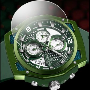 <span class=keywords><strong>NAVIFORCE</strong></span> 8051 RGBB Nouvelle <span class=keywords><strong>Montre</strong></span> Homme Tendance Chronographe à Quartz Vente Directe Usine <span class=keywords><strong>Prix</strong></span> de Gros Relojes - Product Image 4