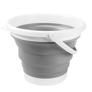 Cubo portátil plegable de gran capacidad para acampar al aire libre, pesca, cubo plegable para el hogar - Product Image 6