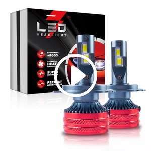 Xenplus M10 <span class=keywords><strong>Plus</strong></span> H1 H4 H7 H11 9004 Bombillas LED para Faros Delanteros 130w 24000LM Kit de Conversión de Faros Delanteros LED Súper Brillantes 6500k Blanco Frío - Product Image 1