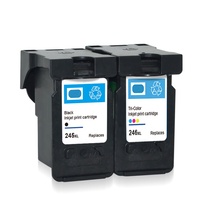 Kartrid Tinta Pengganti PG245XL PG-245X CL246XL CL-246 untuk Printer Canon PIXMA TR4500/TR4520/TR4522/TR4527
