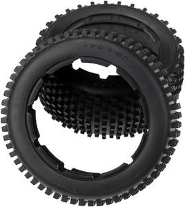 Pneus tout-terrain avant et arrière compatibles avec HPI <span class=keywords><strong>Baja</strong></span> <span class=keywords><strong>5B</strong></span> SS Rovan Rofun KM 1/5 Buggy Pièces de voiture - Product Image 5