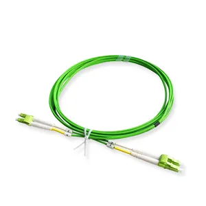 סיבים אופטיים Patchcord LC/UPC-LC/UPC סימפלקס OM5 2.0mm 3.0mm OM3/OM4/OM5 כבל SC LC MPO MTP אופטי סיבי תיקון כבל