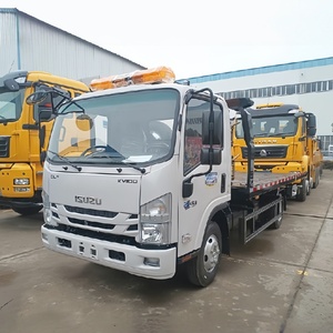 Tout Nouveau Camion de Dépannage ISUZU à Plateforme Plate 4X2, Véhicule de Remorquage et de Sauvetage Routier avec Plateforme Inclinable - Product Image 2