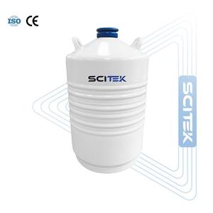 ถังเก็บไนโตรเจนเหลวแบบคงที่ของ SCITEK พร้อมสายพาน โครงสร้างอะลูมิเนียมน้ำหนักเบา แข็งแรง ทนทาน ลดการสูญเสียไนโตรเจน - Product Image 6