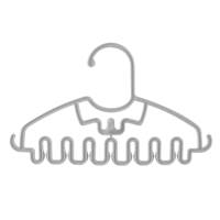 Cintre pour bébé empilable antidérapant, cintre pour vêtements d'enfants qui économise de l'espace pour la garde-robe des nouveau-nés et des tout-petits