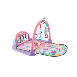 Gimnasio musical para bebés de 50x83 cm con teclas interactivas y juguetes musicales para niñas - Product Image 2