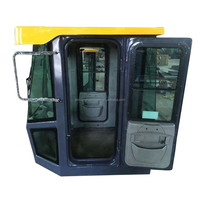 Kabin OEM Low Noise untuk Truk Pengangkut, Perakitan Kabin Kedap Suara, Kompartemen Operator Crane Truk untuk Mesin Berat