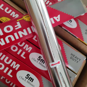 Rolo de papel doméstico para confeitaria, rolo de folha de alumínio jumbo para cozinhar churrasco, 9/20 microns - Product Image 6